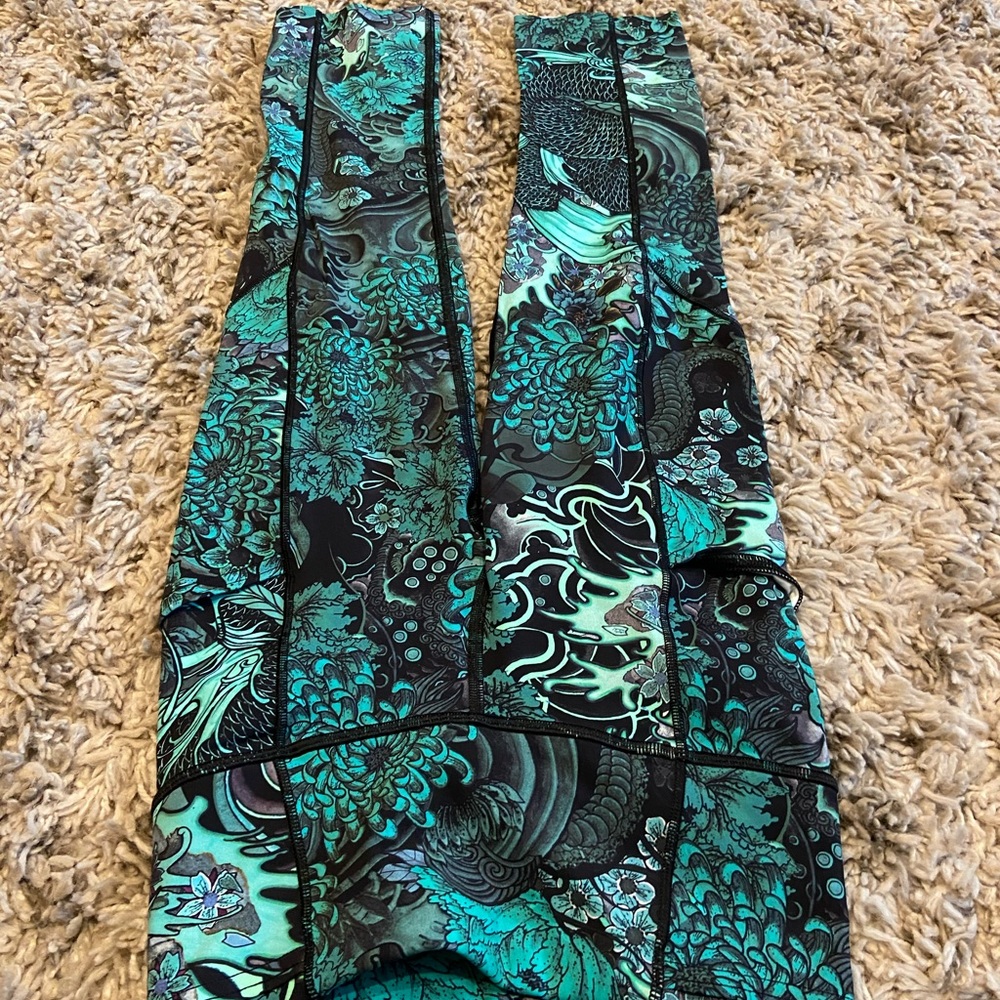 Lululemon Patterned Fast and Free High-Rise Tight